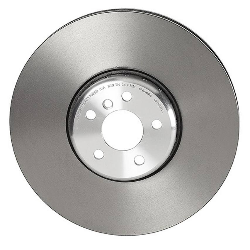 BMW Brembo Disc Brake Rotor - Front Passenger Side (374mm) 34106875284